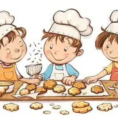 Plätzchen backen und Weihnachtsbaum schmücken